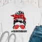 Messy bun crawfish baby-DTF