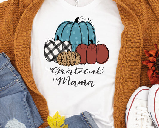 Grateful mama 4 pumpkins-DTF