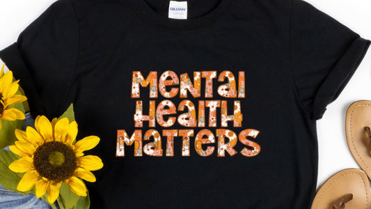Mental health matters stitch-DTF