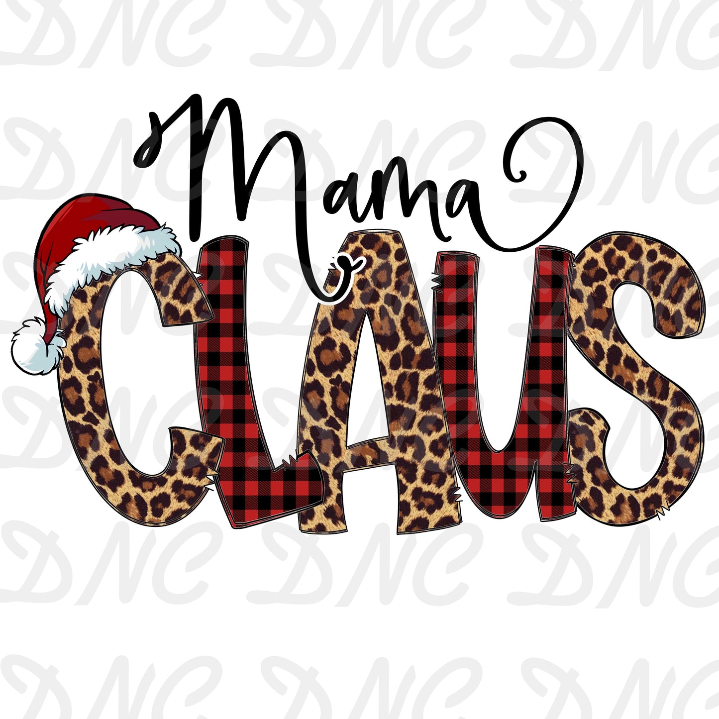 Mama claus-Sublimation