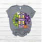 Halloween Monogram custom DTF