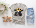 Cow with sunflowers - DTF