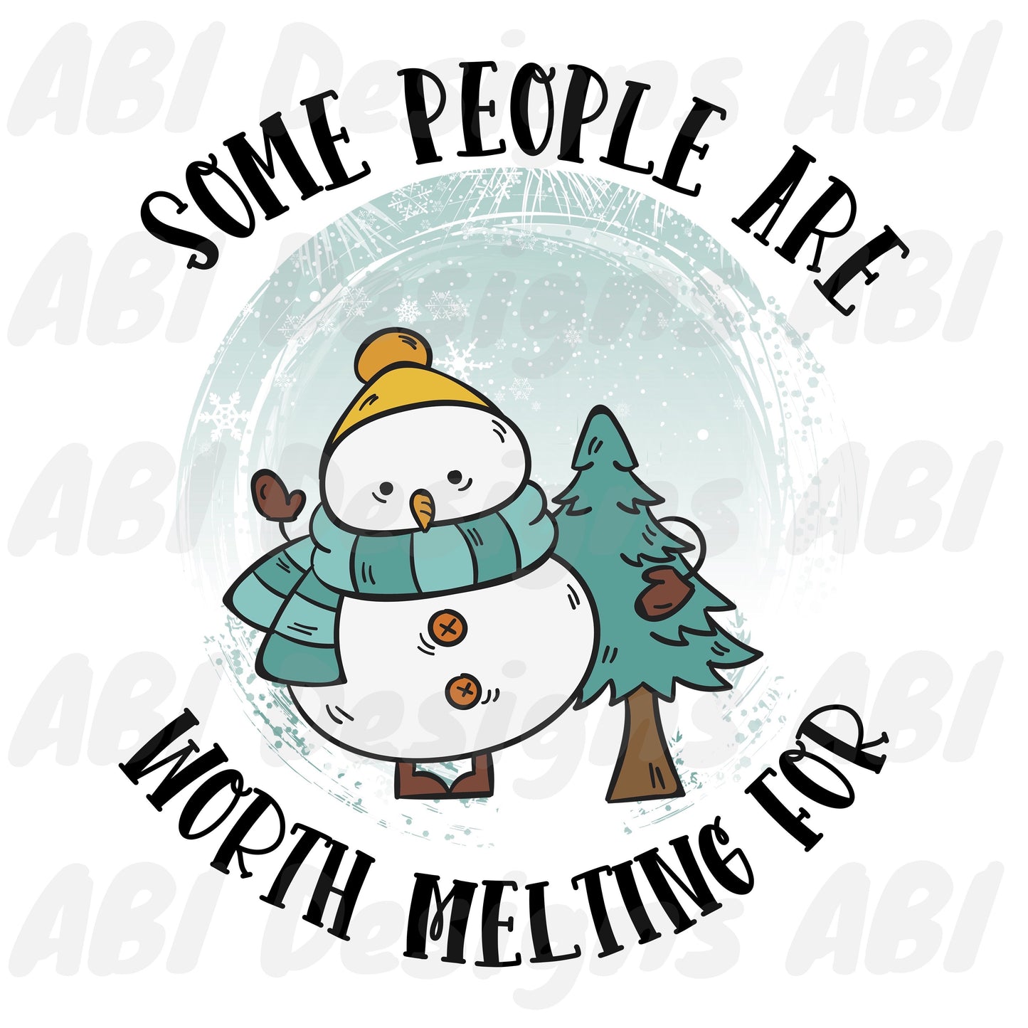 Some people are worth melting for- Sublimation