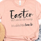 Easter isn’t about the bunny it’s about the lamb-DTF