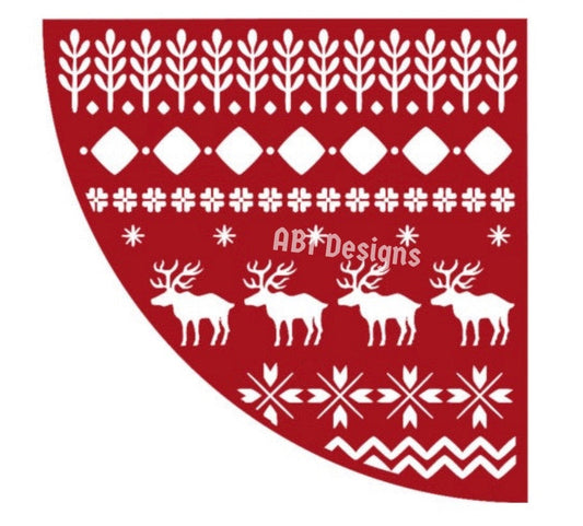Christmas ugly sweater  Sleeve Stencil