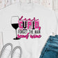 Dear cupid send wine-DTF