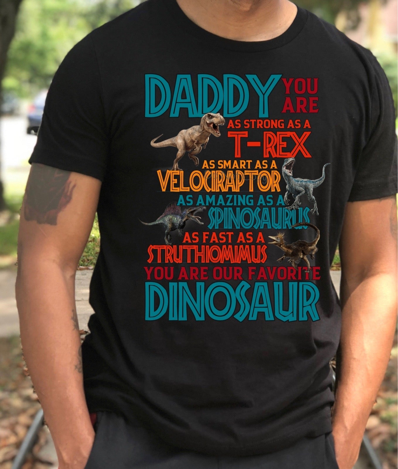 Daddy dinosaur- DTF