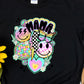 Retro mama collage grunge pink-DTF