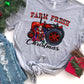 Farm fresh Christmas tractor-DTF