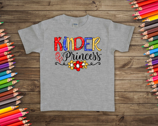 Kinder princess -DTF