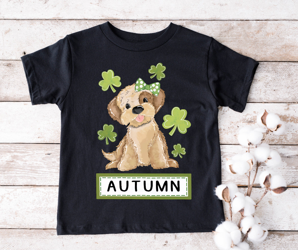 Kids Custom St Patrick’s Day Designs with Names-DTF