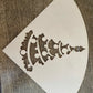Christmas tree  Sleeve Stencil