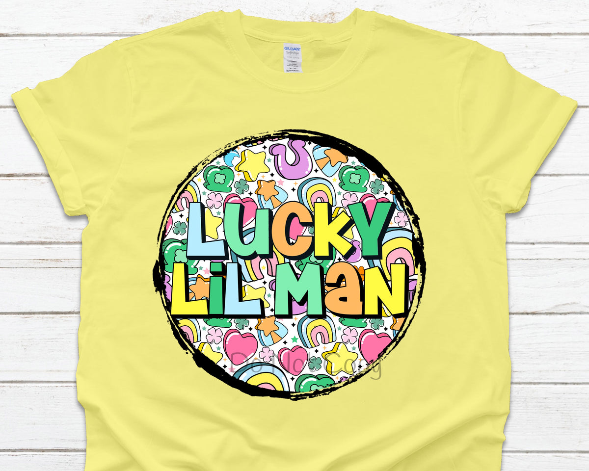 Lucky lil man-DTF