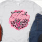 Hope pink ribbon black check-DTF