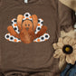 Pumpkin turkey football-DTF