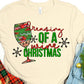 Dreaming of a wine Christmas-DTF