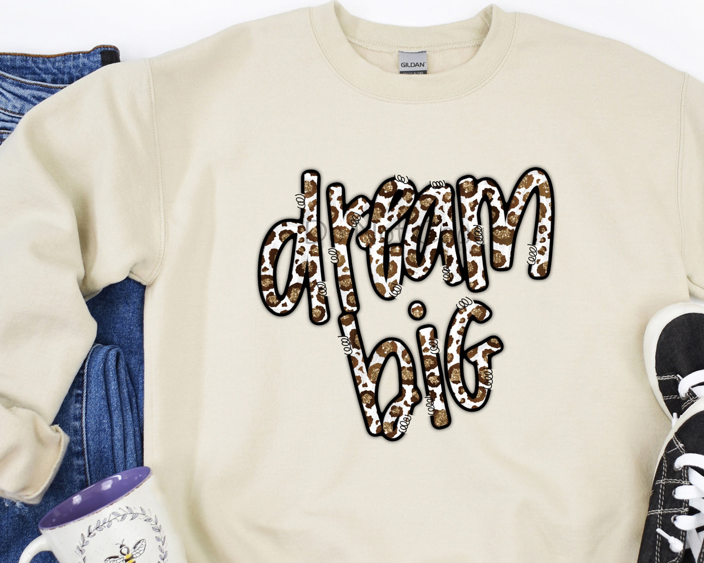 Dream big leopard-DTF