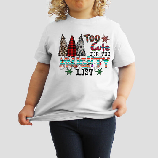 Too cute for the naughty list-DTF