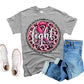 Fight pink leopard ribbon-DTF