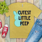Cutest little Peep turquoise bunny-DTF