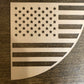American flag Sleeve Stencil