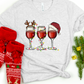 Christmas wine -DTF