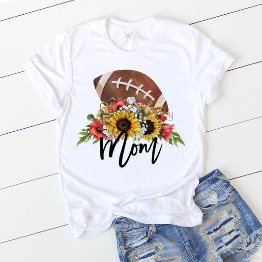 Football mom flowers-DTF