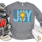 Joy to the world blue star-DTF