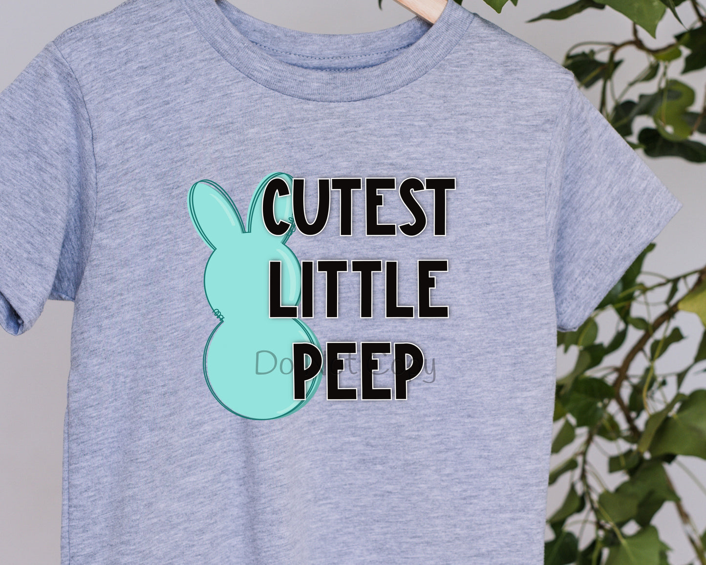 Cutest little peep boy-DTF