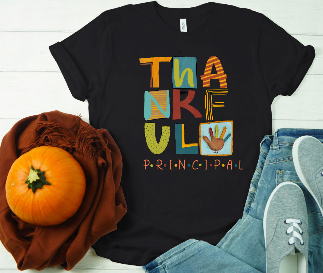 Thankful with custom name/title-DTF