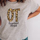 OT occupational therapist leopard--DTF