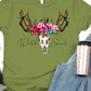 Wild soul bull skull-DTF