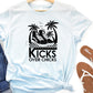 Kicks over chicks solid-DTF