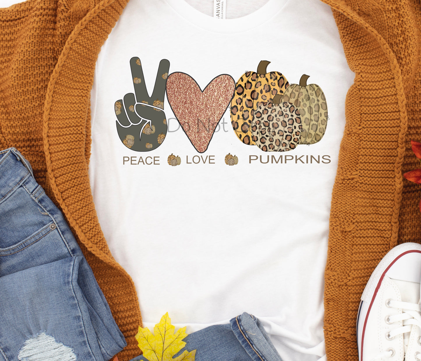 Peace love pumpkins- DTF