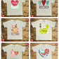 Kids Valentine Designs with Names-DTF