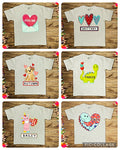 Kids Valentine Designs with Names-DTF