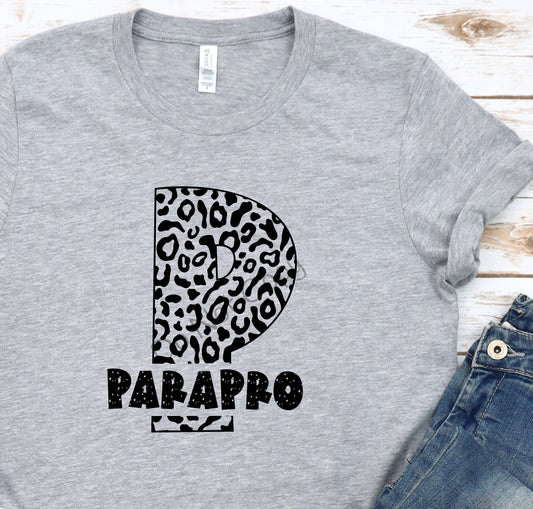School single color leopard Parapro- DTF