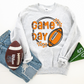 Game day football orange- DTF