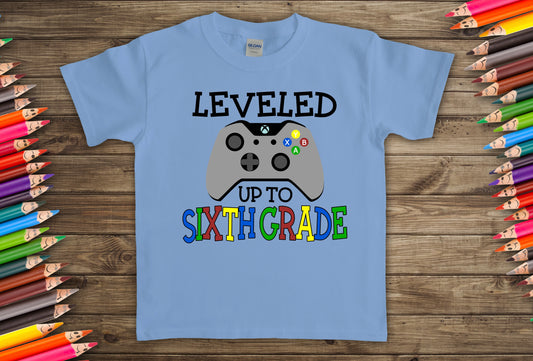 Leveled up to sixth grade- DTF