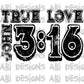 True love John 3:16-DTF