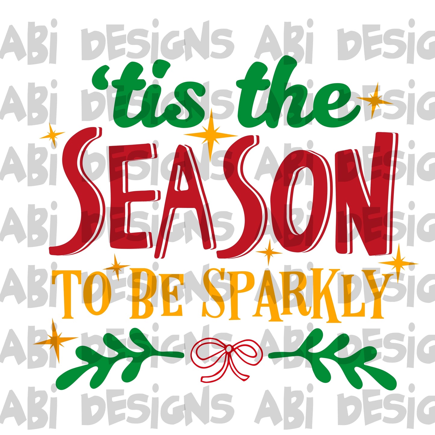 ‘Tis the season to be sparkly-Sublimation