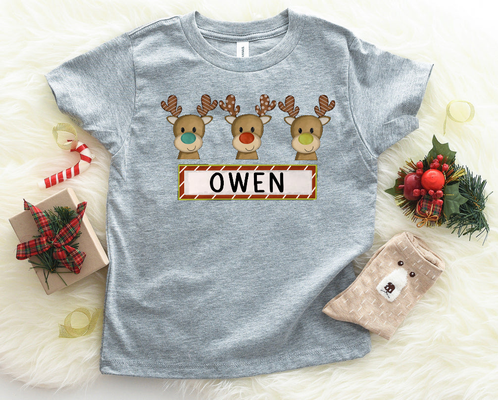 Kids Custom Christmas Designs with Names-DTF