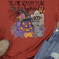 Tis the season to be spooky purple pumpkin-DTF