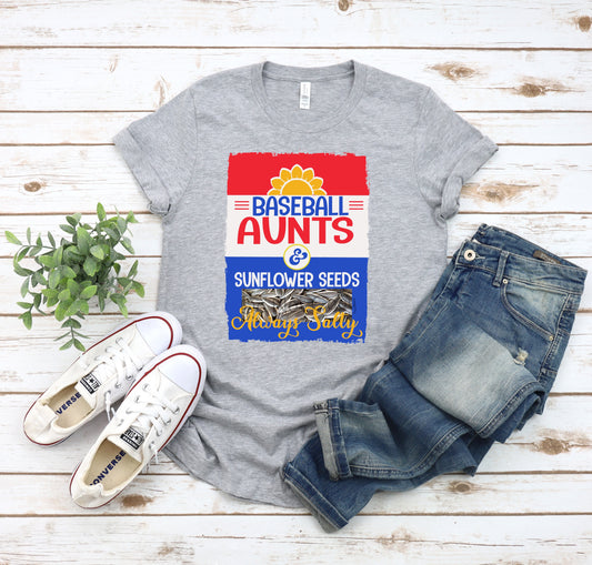 Baseball aunts sunflower seeds-DTF