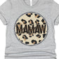 Mamaw Leopard circle- DTF