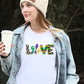Love O mardis Gras symbol-DTF