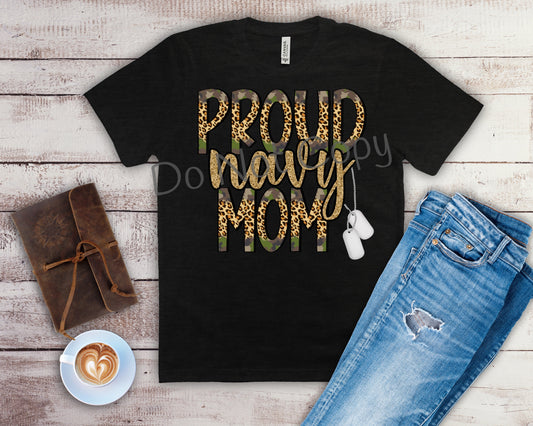 Proud navy mom-DTF