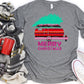 Serape camper tree neon merry Christmas-DTF