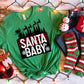 Santa baby plaid-DTF