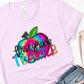 First grade teacher tie dye-DTF